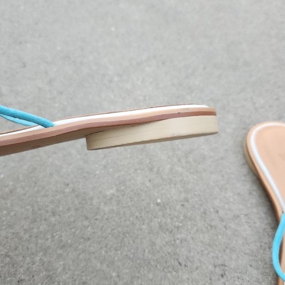 WITE 3 Colored Pop Slider Raffia Sandals - Picture 10 of 11